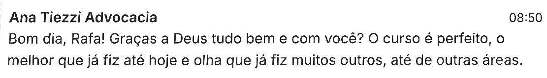 Resultado de aprovação de aluno do Revisão 3