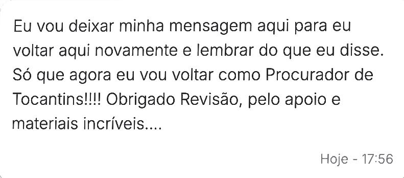 Resultado de aprovação de aluno do Revisão 5