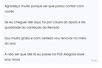 Depoimento de aluno do Passaporte Vitalício 4