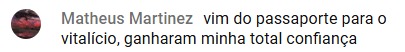 Depoimento de aluno do Passaporte Vitalício 8